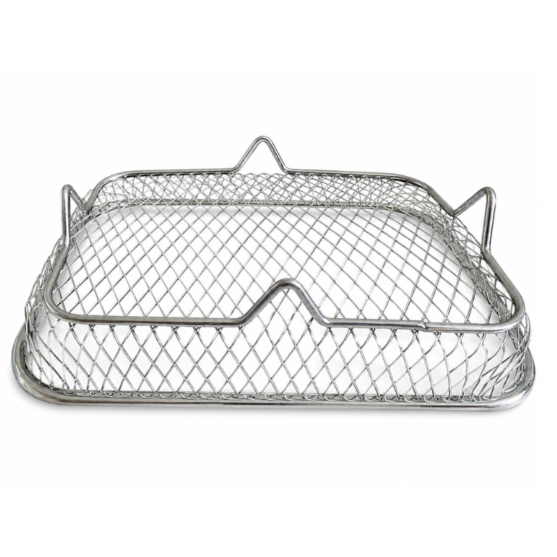Stackable Stainless Steel Square Air Fryer Basket for Broghies - Image 4