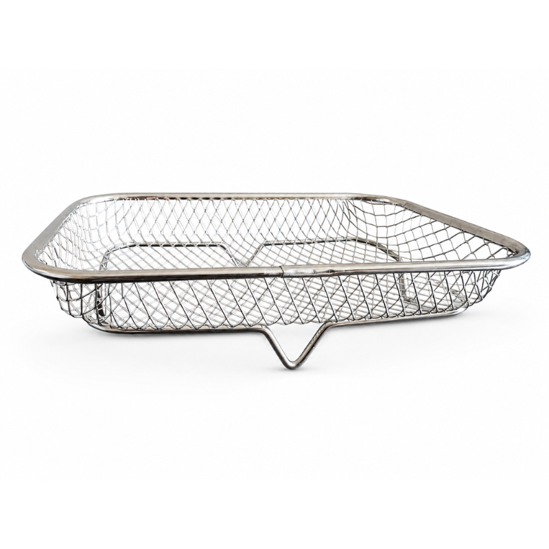 Stackable Stainless Steel Rectangular Air Fryer Basket for Broghies - Image 2