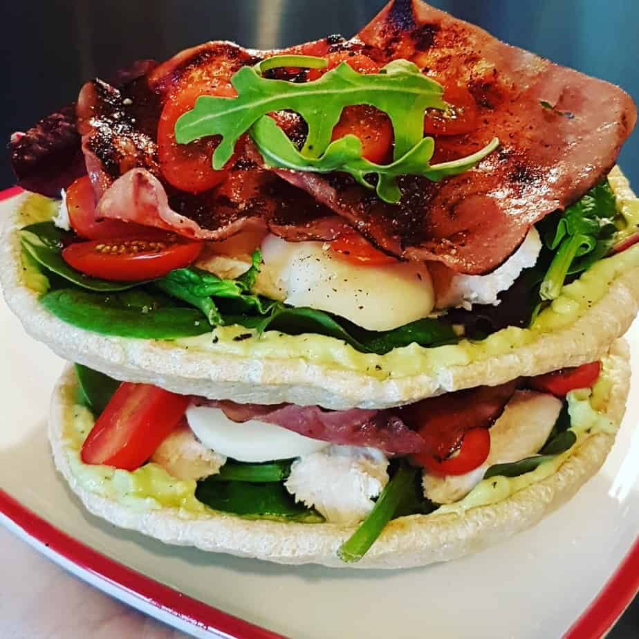 broghie club sandwich